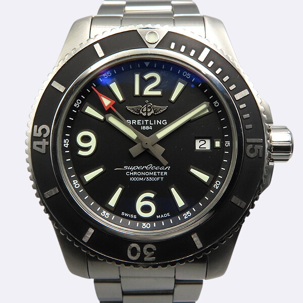 브라이틀링 고이비토 중고명품 - 브라이틀링 슈퍼오션 44MM 오토매틱 남성시계  - K0370BRT