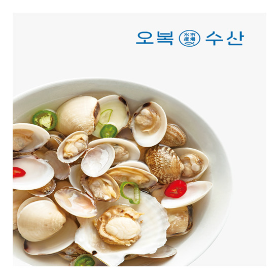 [오복수산]오복수산 모둠 조개탕 500g x 2팩