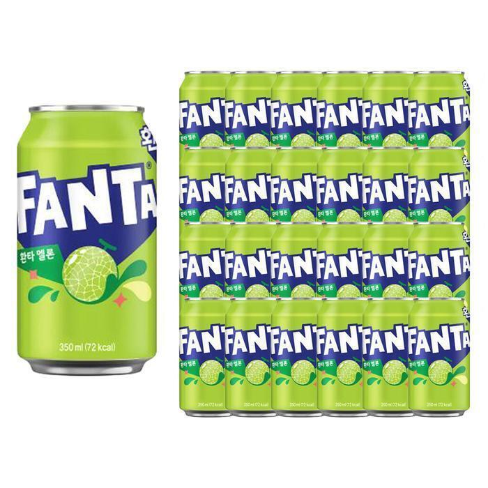 코카콜라 [코카콜라]환타 멜론 350ml 24캔 (38403908)