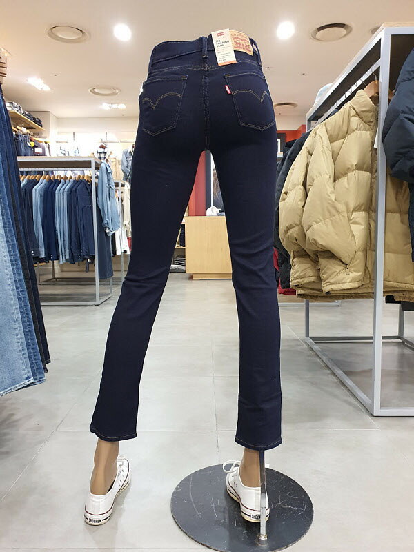 리바이스 (패플) [리바이스][리바_이스] 여성 겨울 일자청바지 WARM 2종 택1 {21166WARM} (P001171121)