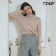 [텐업]24FW 울 블렌디드 모크넥 티블라우스 5종