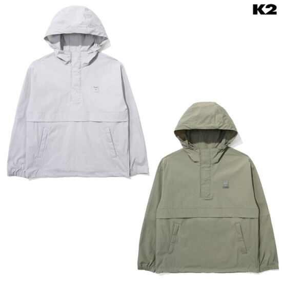 [케이투]K2 남여공용 세미오버핏 스내피(SNAPPY) 아노락 여름 바람막이 자켓 KMM23145