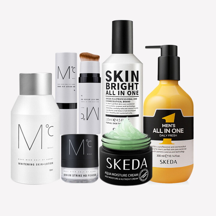 리베코스 엠도씨 [피부미남도전]스케다 남성 올인원 데일리 프레쉬 외 ~최대30% 엠도씨 선 스킨 플러스 크림 + 파우치5매 GIFT