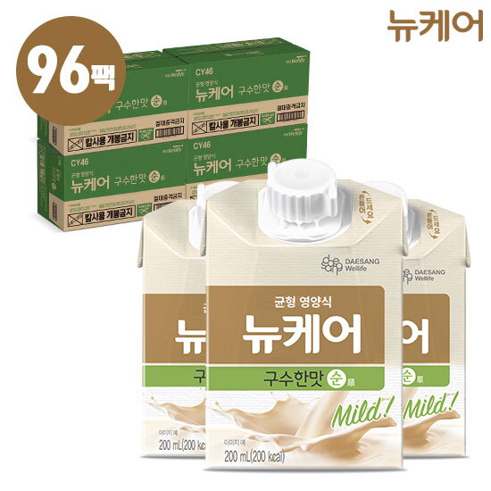 [대상웰라이프][직4][4박스]뉴케어 구수한맛 순 총 96팩