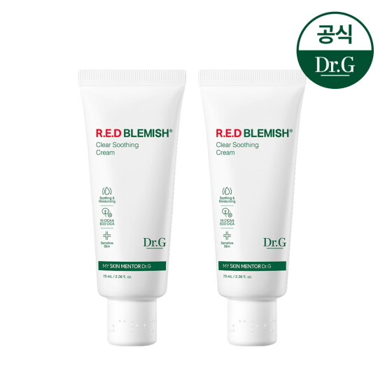 [닥터지][닥터지]레드 블레미쉬 클리어 수딩 크림 70ml 1+1 (Tube)