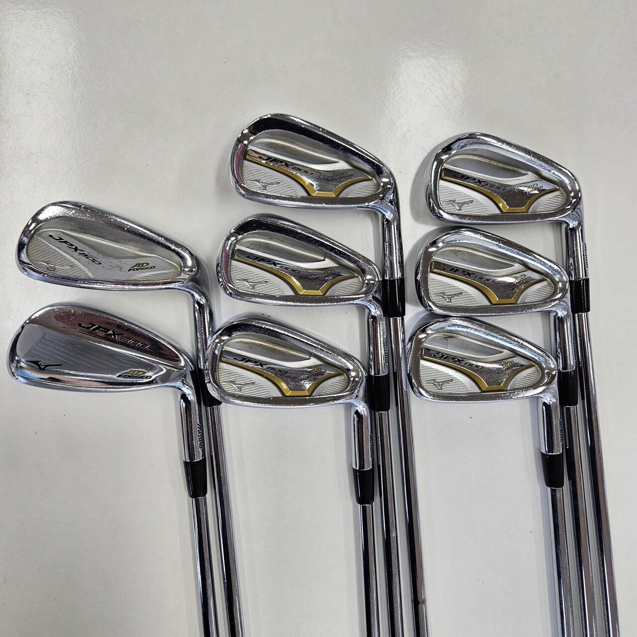 미즈노골프 중고 미즈노 정품 JPX800AD 포지드 경량스틸950GH R 중고8아이언(5~SW)
