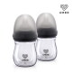 [유미][유미] PPSU 160ml 스타트젖병 블랙 2개입 (젖꼭지 포함)