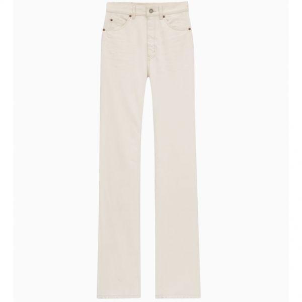 SAINT LAURENT 생로랑 SAINT LAURENT 25 아몬드 밀크 데님 70s 진 (823599 Y30UA 9100)