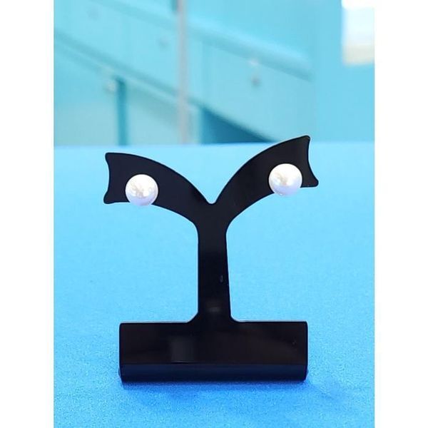 주식회사 셀러허브_오프라인2 로뎀 [하프클럽/로뎀 주얼리]로뎀 세이브존05 천연 담수진주 은침 귀걸이(8mm)2 RDF24030041