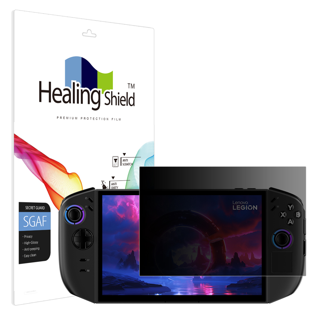 ㈜폰트리 힐링쉴드 레노버 리전 고2 프라이버시 사생활 보호필름 액정