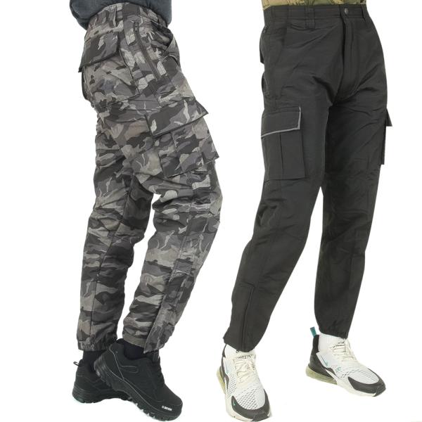 기타 (패플) [인코디아웃도어]겨울 남성 전술 기모 패딩 항공바지 남자 아우터 작업복 바지 CWWF-101