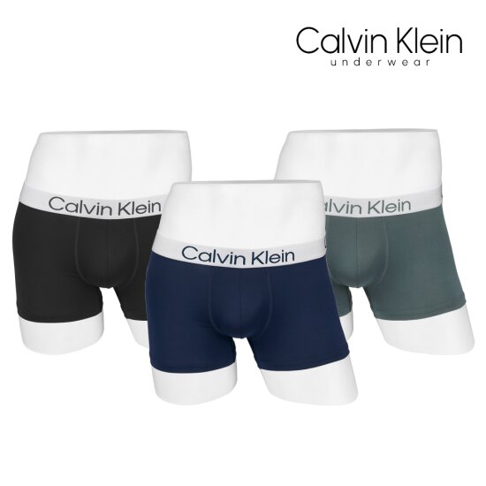 CK 언더웨어 남자 팬티 속옷 드로즈 사각 3장 세트 NP2851O