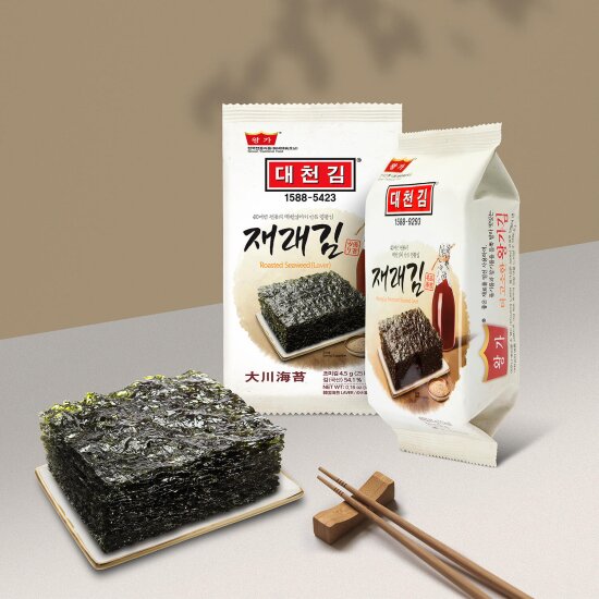 [대천김] 재래도시락김 108봉