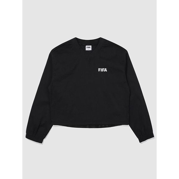 FIFA [하프클럽/피파1904]우먼스 브이넥 피스테 블랙(FF32PI20W_160)