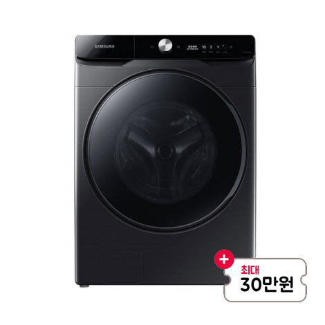 [렌탈]삼성전자 [최대혜택][스마트렌탈][삼성] 그랑데 AI 세탁기 24kg 블랙 케비어 (WF24T8500KV)/60개월 의무사용