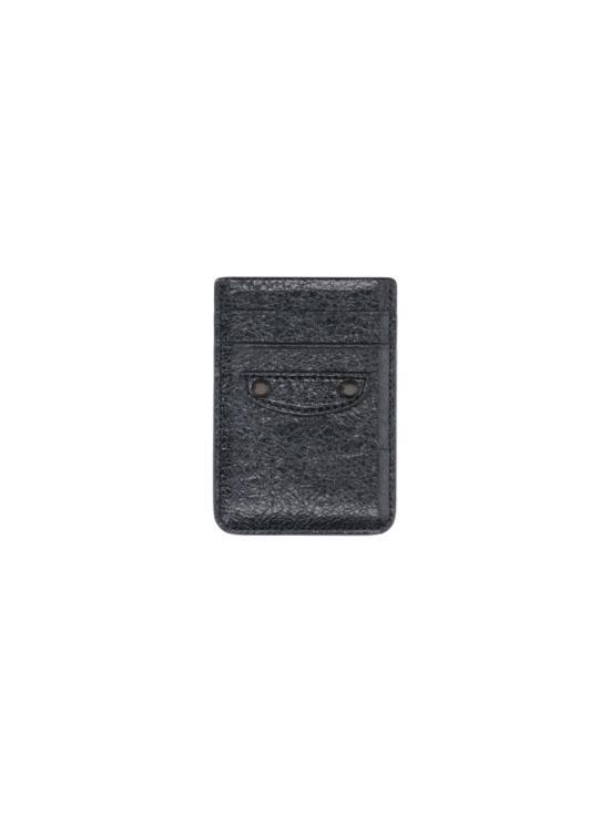 BALENCIAGA 발렌시아가 26FW 발렌시아가 르 시티 마그넷 카드 홀더 872665 2ABFY 1000 BLACK DOM