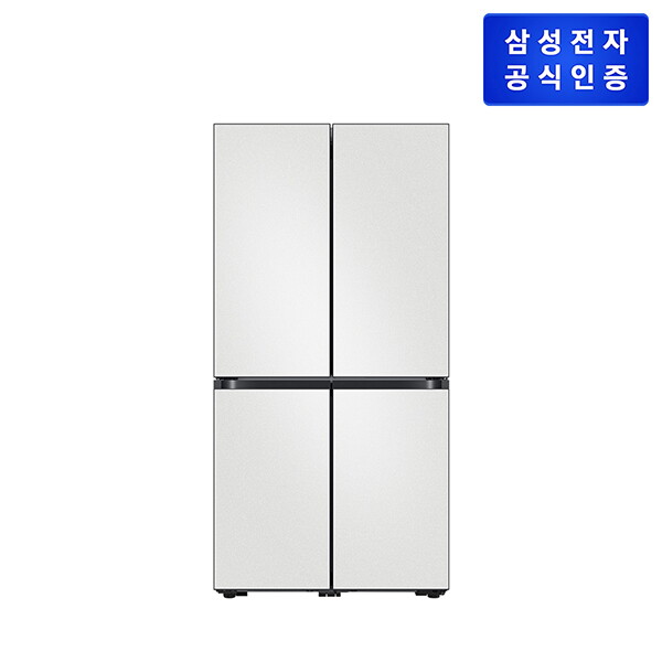삼성전자 Bespoke AI 냉장고 25년형 4도어 RM70F90R2A 905L 코타화이트