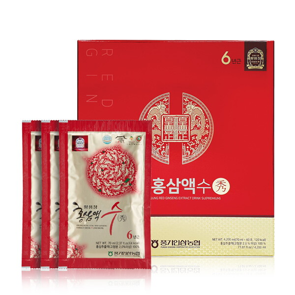 황풍정 [황풍정] 풍기인삼농협 홍삼액 수(秀) 70ml x 60포