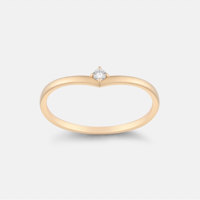 메트로시티쥬얼리 [주문제작][메트로시티 주얼리] 스타노떼 14K 옐로우 링 A223DR3053Y4A