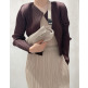 [이세이미야케_가방][이세이미야케] 플리츠플리즈 BIAS PLEATS WAISTBAG AG511(라이트 베이지/블랙)