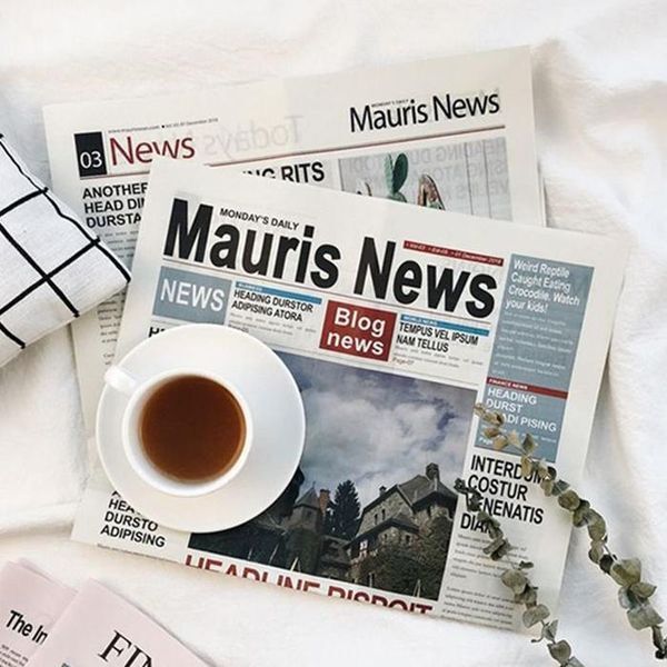 셀러허브(하프클럽) [하프클럽/셀러허브_여성트랜드패션]촬영소품 포장신문 외국신문 영자신문