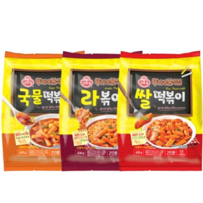 셀러허브 식품 오뚜기 뚜기네분식집 국물떡볶이 + 라볶이 + 쌀떡볶이