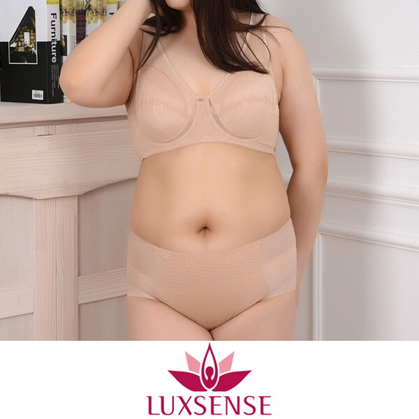 헬로쇼핑 헬로패션 고탄력 파워넷 빅사이즈 풀컵 와이어 B컵 브라 팬티 세트