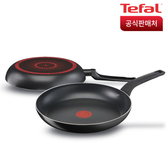 [테팔]테팔 티타늄 심플리클린 후라이팬 2종세트(24cm+28cm)