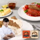 [프레시지(신)]최현석 이탈리안 한돈한우 함박스테이크 180g X 15팩(바질토마토 10팩+트러플크림 5팩)