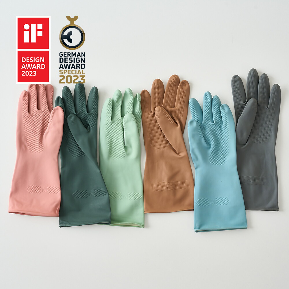 생활공작소 [생활공작소] 라텍스 고무장갑 일반형 3개(사이즈,색상 선택)