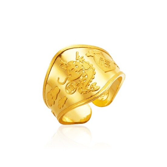 [삼성금거래소][삼성금거래소] 청룡 복 돌반지 3.75g
