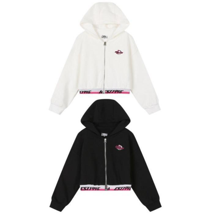 NBA KIDS NBA KIDS sh06 여아 밴딩 크롭 후드집업 (K241TP610P SET) K241TJ610P