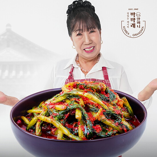 [박막례][박막례공식] 박막례 열무김치 3kg 국내산100%