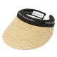 [헬렌카민스키][헬렌카민스키] 비앙카 여성 바이저 HAT50265 NATURAL BLACK LOGO