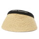 [헬렌카민스키][헬렌카민스키] 비앙카 여성 바이저 HAT50265 NATURAL BLACK LOGO
