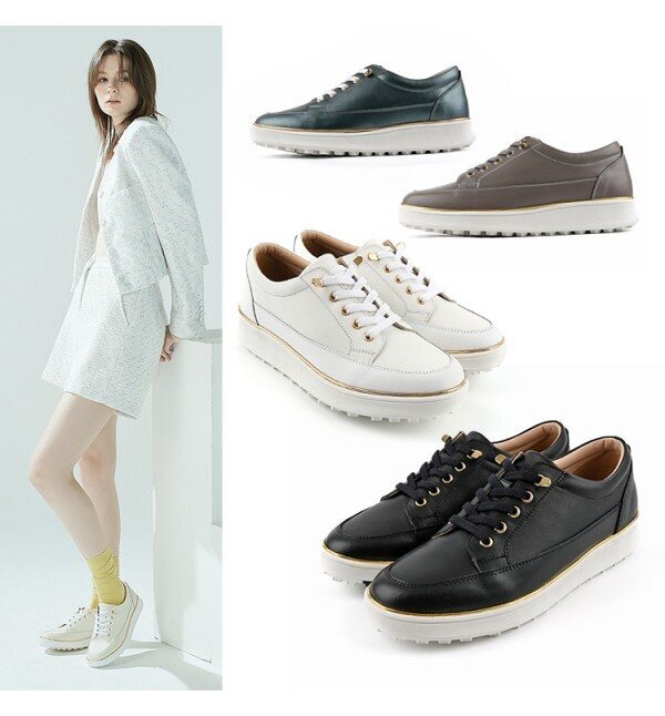 잭앤질 [잭앤질]잭앤질 바잉 양가죽 스테이 스니커즈(JNF006S)