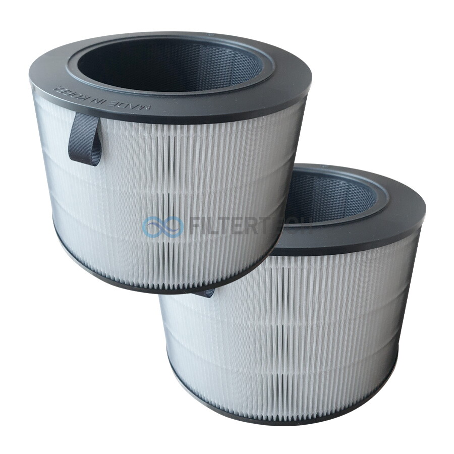 필터테크 필터테크 LG 퓨리케어360 2단형 AS283DWFA 일반형 공기청정기필터 호환 1년세트