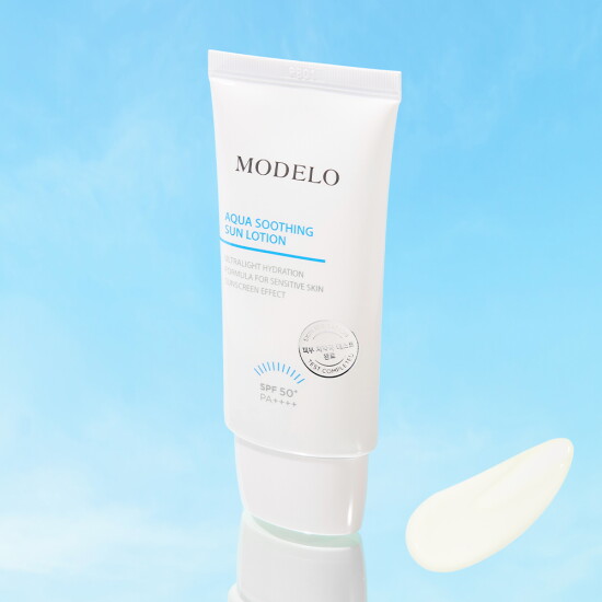 [모델로][정가 32,000원] 아쿠아 수딩 선로션 50ml SPF50+ PA++++