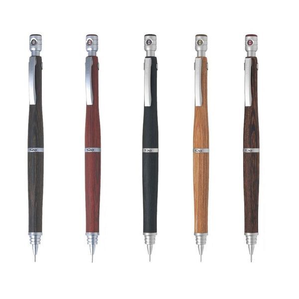 브이와이 [하프클럽/브이와이]우드 사무용품 샤프(딥레드)HPS-2SK-DR5 0.5