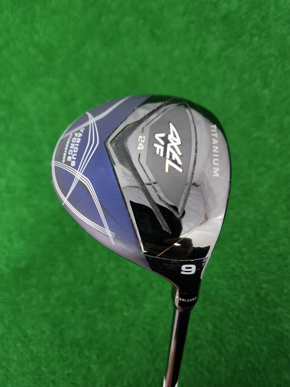 TSURUYA 쓰루야프로지칼 중고 쓰루야 엑셀 VF 9번 24도 고탄성 90톤X70톤 R강도 우드(코드 021570)