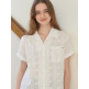 [아워호프]Olive Atelier Flower Shirt - White (H25SM1-SH43-WHI)