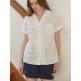 [아워호프]Olive Atelier Flower Shirt - White (H25SM1-SH43-WHI)