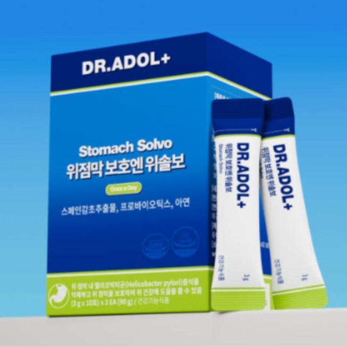 닥터아톨 셀러허브 식품 닥터아돌 위솔보 리코리스 추출물 유산균 아연 30포