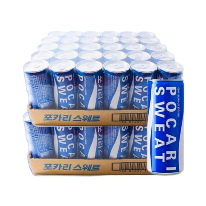 셀러허브 식품 포카리스웨트 240ml CAN 30입 x2박스(총 60개) 이온음료 스포츠음료