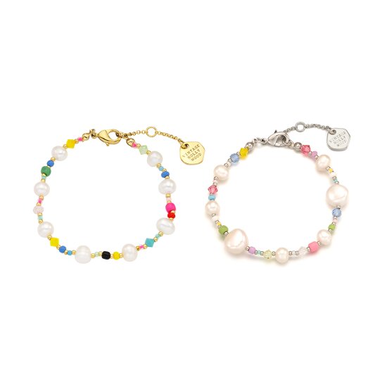 [빈티지헐리우드]Pearl n Crystal Beads Bracelet_VH24NNBR101M