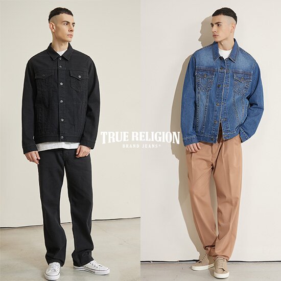 [TRUE RELIGION] 트루릴리전 데님자켓 1종_남_M
