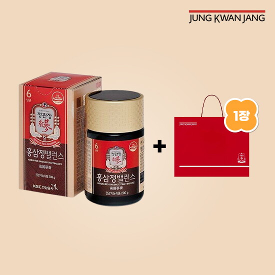 [정관장][정관장] 홍삼정 밸런스 200g x 1병 + 쇼핑백 1개