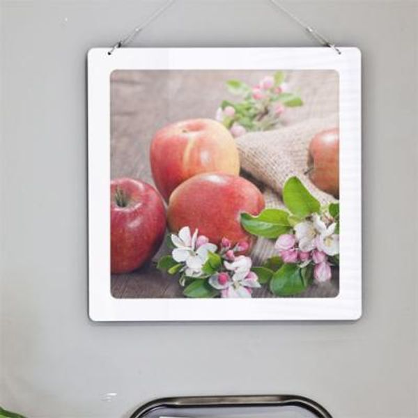 꾸밈 교보문고 꾸밈 np455-행잉액자 풍수탐스러운사과와꽃(사각중형)
