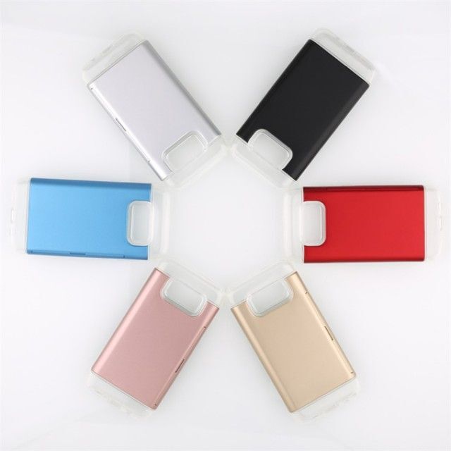 오너클랜 (5개묶음) 크리스탈 카드 범퍼 젤리케이스 아이폰7/8플러스