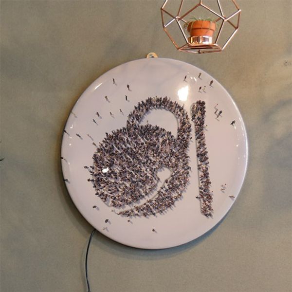 꾸밈 교보문고 꾸밈 ni791-LED액자35R 불심으로대동단결